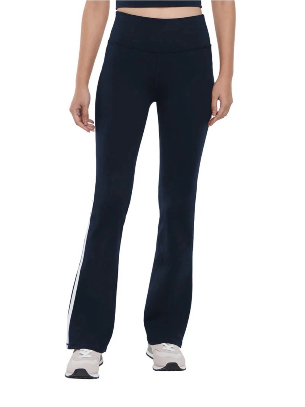 GapFit Flare Leggings XS Navy High Rise Yoga Pants 31 Inseam NWT